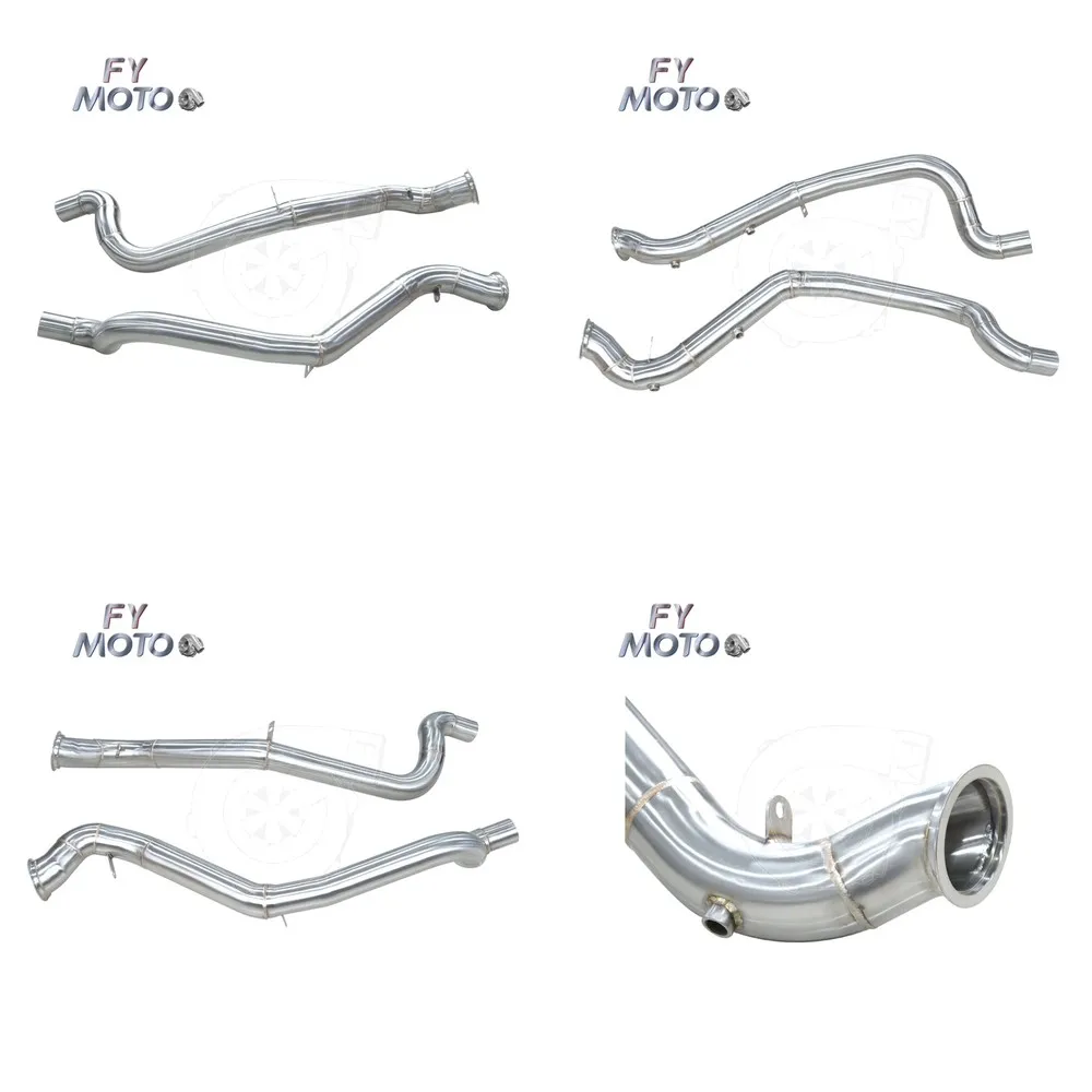 

Performance Exhaust Downpipe for PORSCHE 970 Panamera S V6 2014+ Models, Enhanced Power & Sound