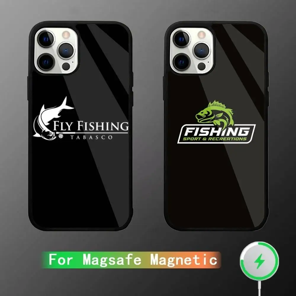 

Nash Fishing Logo Phone Case For iPhone 17,16,15,14,13,12,11,Pro,Max,Plus,Mini,SE4,E Magnetic Magsafe Wireless Charging