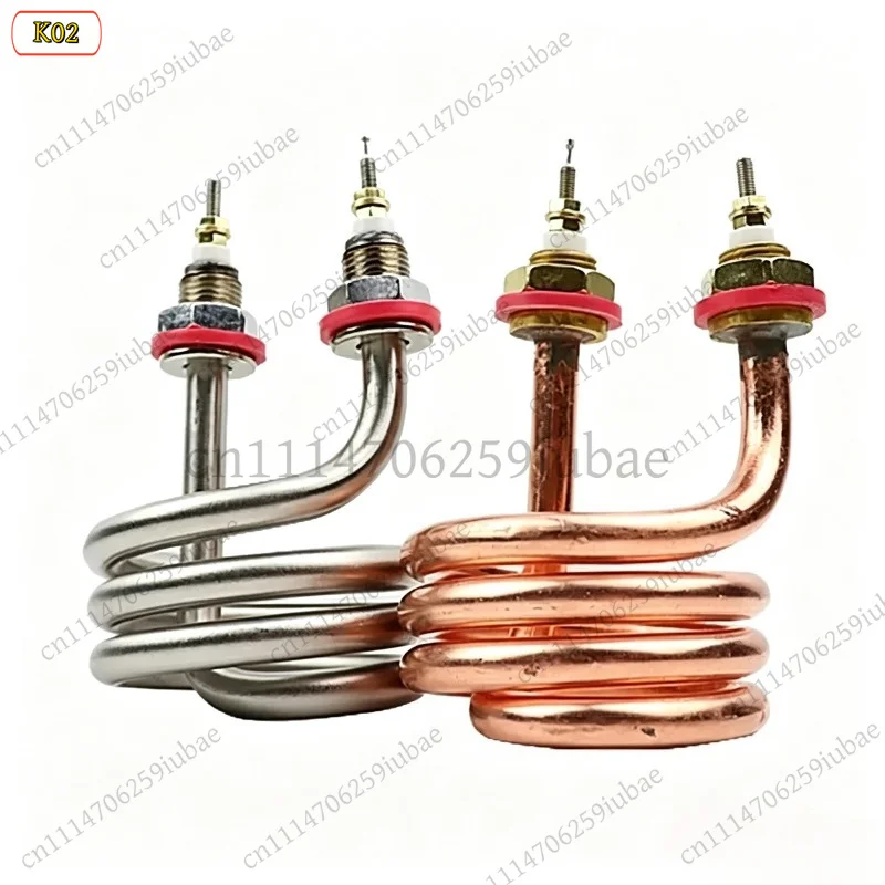 LJ_220V 2.5KW Spiral Stainless Steel Immersion Heater Pipe For Electric Water Distiller Heating Element