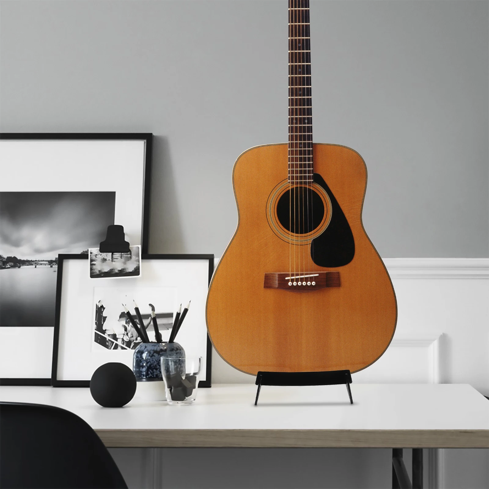 

Guitar Stand Small Instrument Accessories Floor Music Rack Mini Black Holder Bass Acoustic Electric Ukulele Display Stable