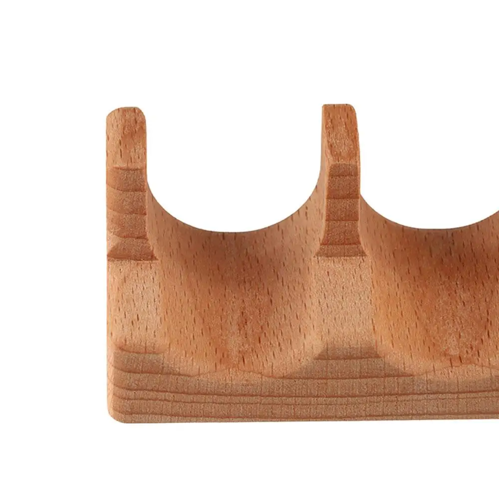 1/2/3/4/5 Slots Wooden Sushi Rack U-shape Japanese Style Sushi Maker Holder Multi Purpose Innovative Sushi Serving Tray Store