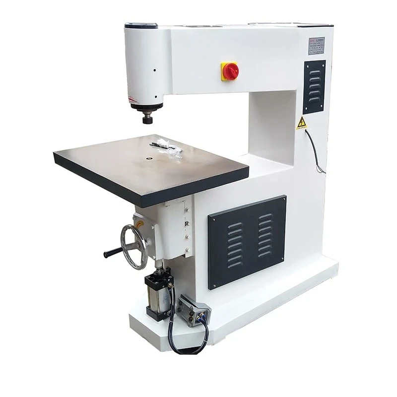 Woodworking machinery, enlarged shaft pedal pneumatic hanging router copying router