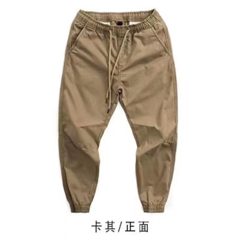 Jogging pants Men\'s Harem pants Men\'s breathable jogging pants Streetwear elastic waist casual oversized pants