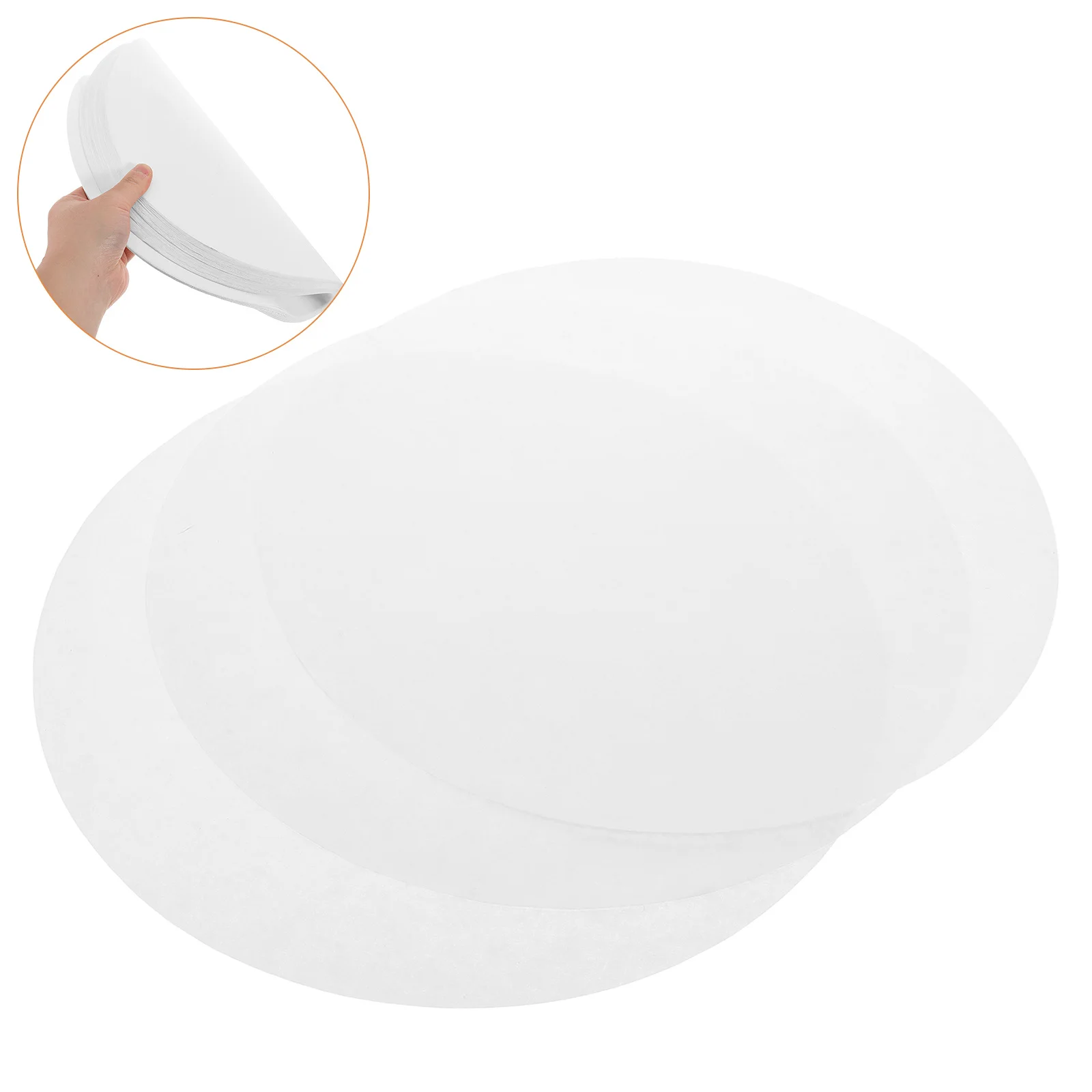 

100 Sheets Round Shape Xuan Paper Lightweight Blank Rice Paper for Chinese Traditional Painting Calligraphy Watercolor