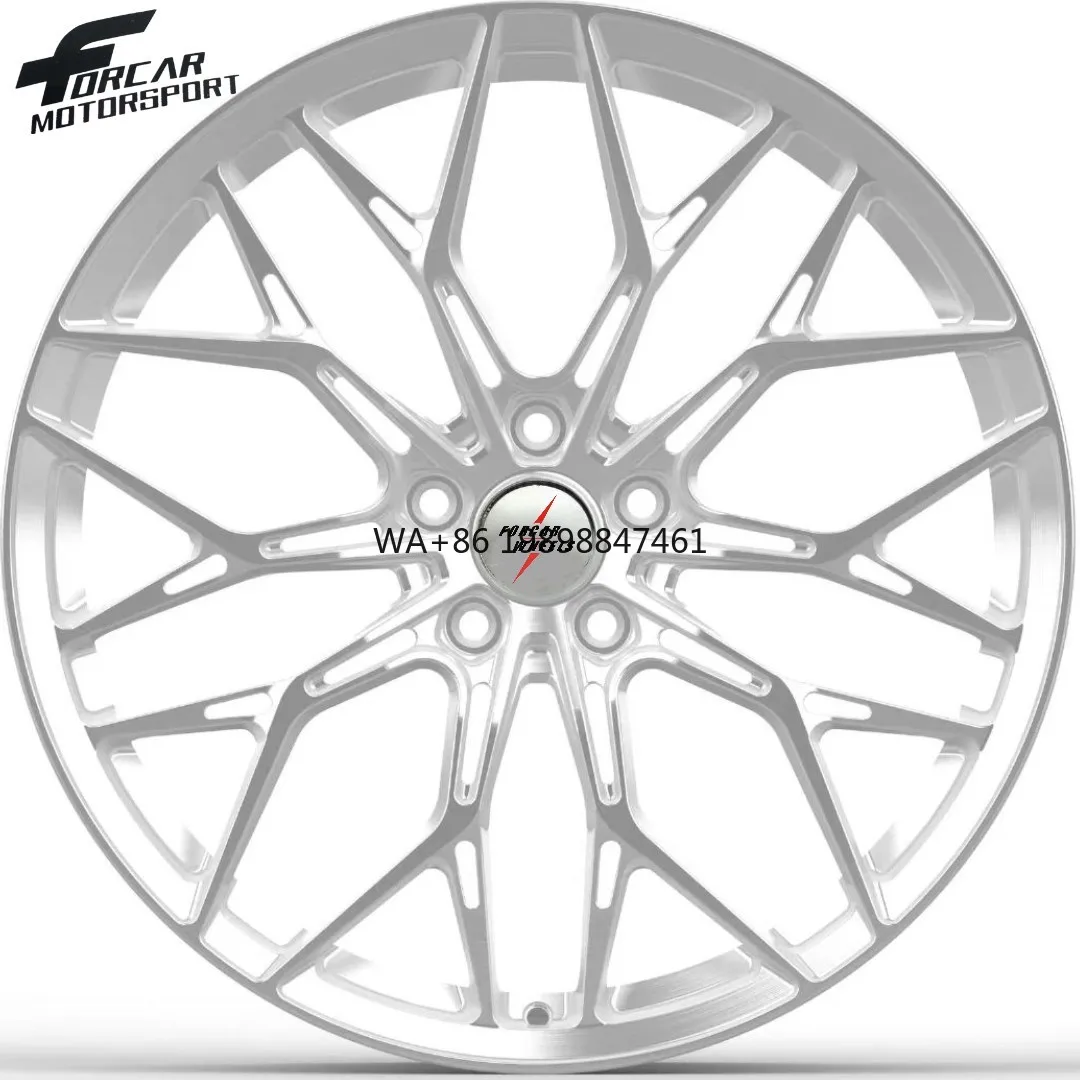 

Новые кованые диски Forcar T6061 глянцевого серебристого цвета на заказ, 18 и 19 дюймов, 5*112, 5*114.3, лучшая цена, для GLE GLC