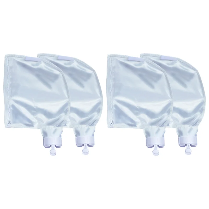 

Pool Cleaner Bags,4Pcs Pool Bag, Pool Vacuum Bag Replacement With Zipper, Pool Spa Parts For 280, 480 Filter Bag-B61B