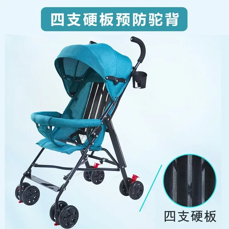 

The Baby Can Sit in A Portable Parachute Trolley, Which Can Be Easily Folded and Easily Folded.