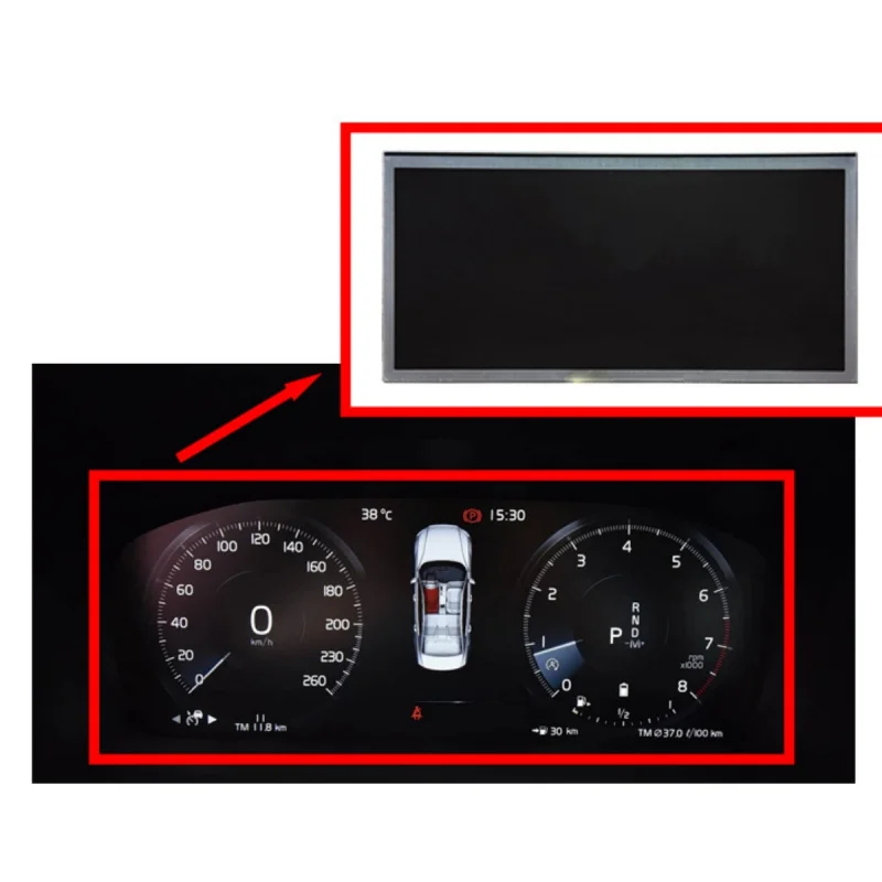 

LCD Display for Volvo XC60 XC90 XC40 S60 S90 Instrument Cluster Repairment