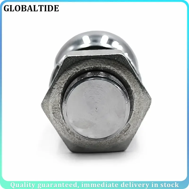 50mm Shank Chrome Hitch Mount Tow Ball Capacity Trailer Coupling RV Camper Caravan Accessories Towing Parts