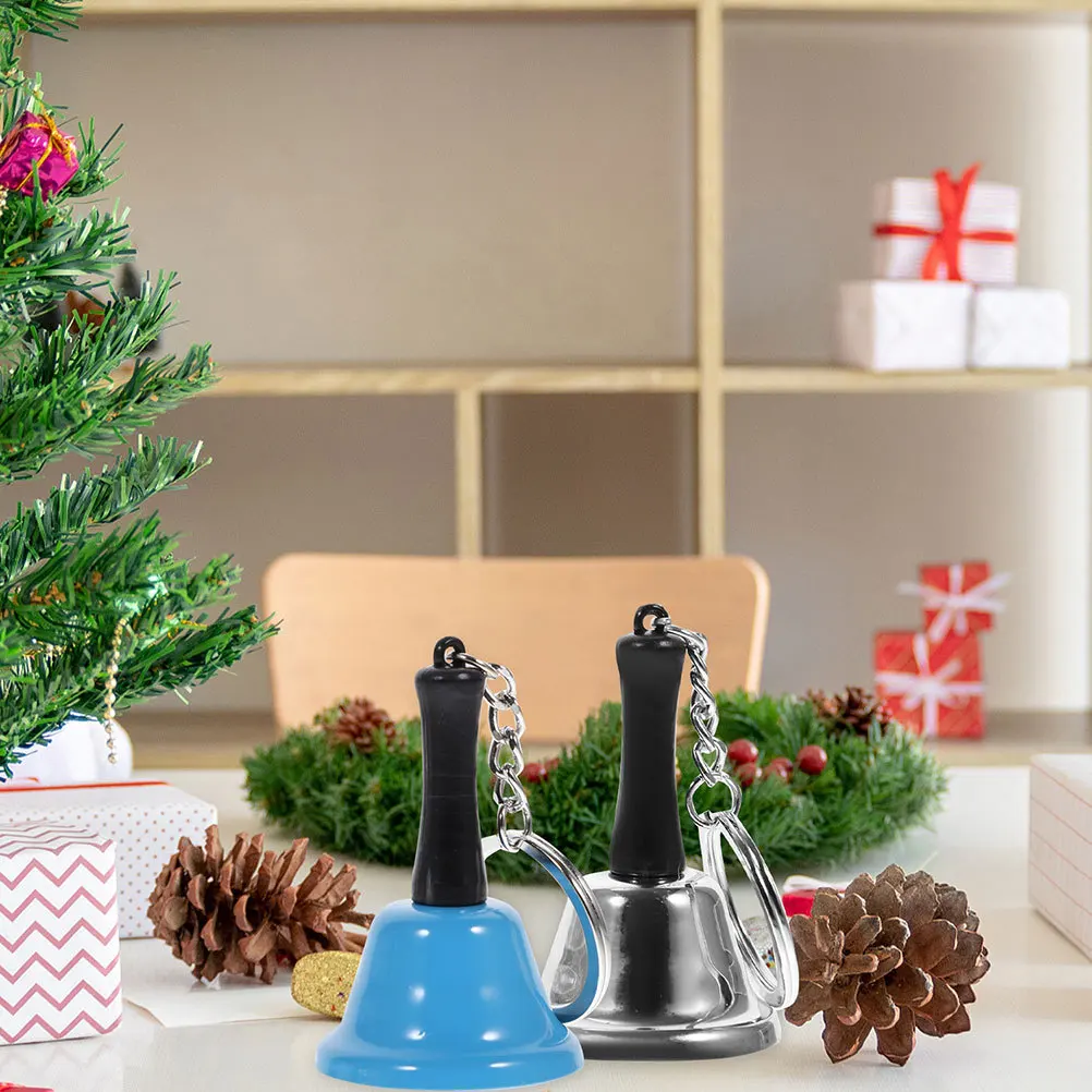 5 قطعة أجراس اليد المعدنية جرس الاتصال الصغير المفاتيح أجراس عشاء الزفاف الفصول الدراسية مطعم خدمة الزخرفية رنين بصوت عال