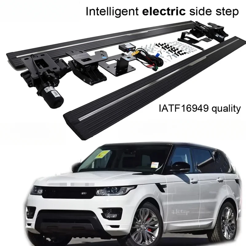 High Quality Electric Retractable Side Step Running Board For Range Rover Sport 2014-2023 Thicken Widen