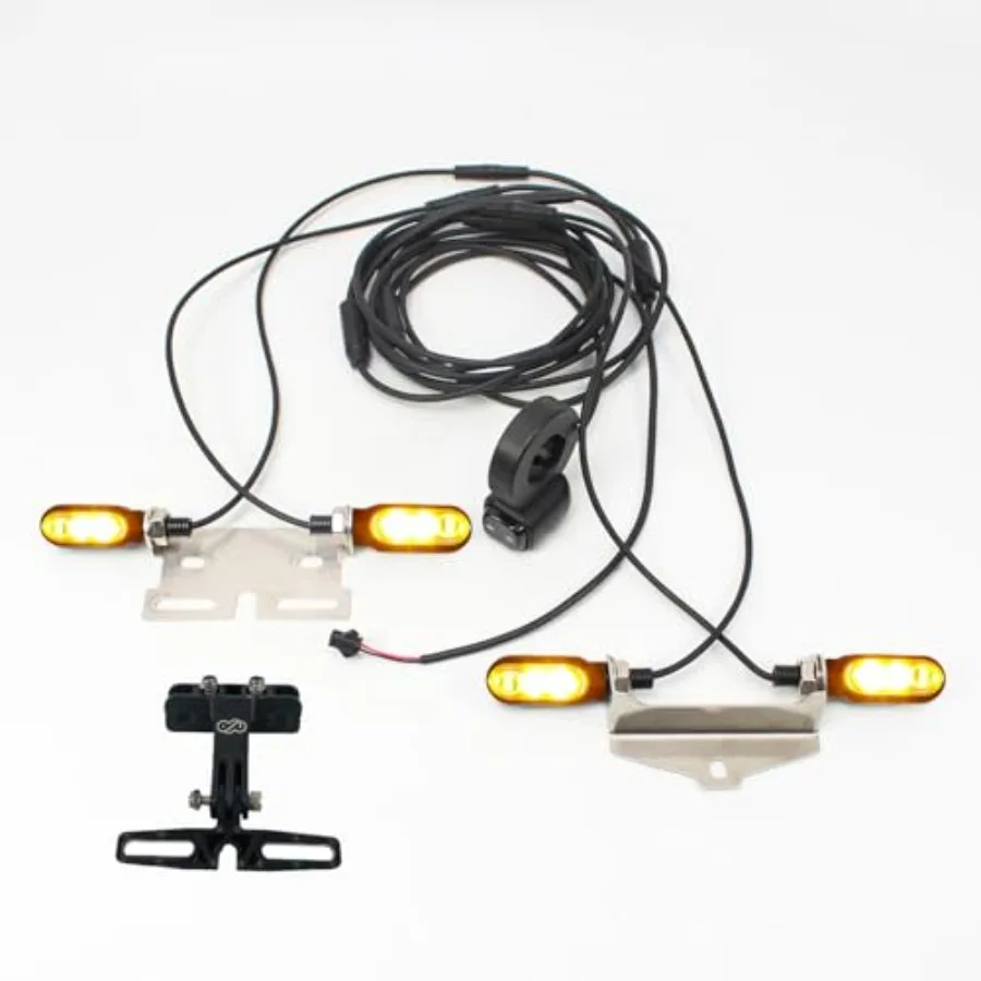 

Turn Signals 12V Turn Signals Light Electric Bicycle Tail Light Safety Warning Bike Lights for Bicycle E-bike Motorcycle