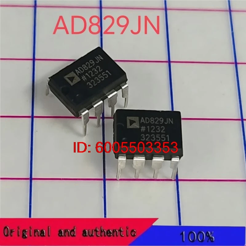 100% brand new AD829 AD829JN Original and authentic products encapsulation:DIP8