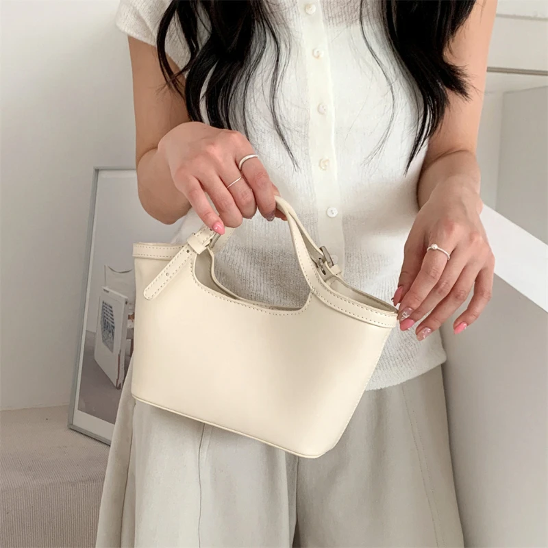

Korean Style High Quality PU HandBag Women Fashion Versatile Shoulder Crossbody Bag for Casual Minimalist Phone Coin Purse