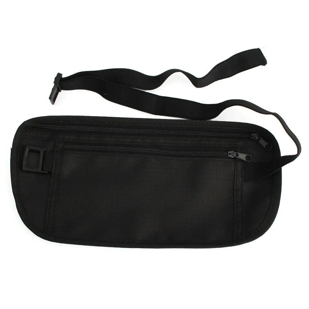 Cloth Waist Bags Travel Pouch  Wallet Passport Money Waist Belt Bag Slim Secret Security Useful Travel Bags Chest Packs