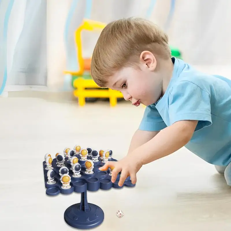 Placa de equilíbrio para crianças pequenas, temático de sapo, contagem de equilíbrio, brinquedo de árvore, batalha de mesa, pai-filho, diversão educacional interativa