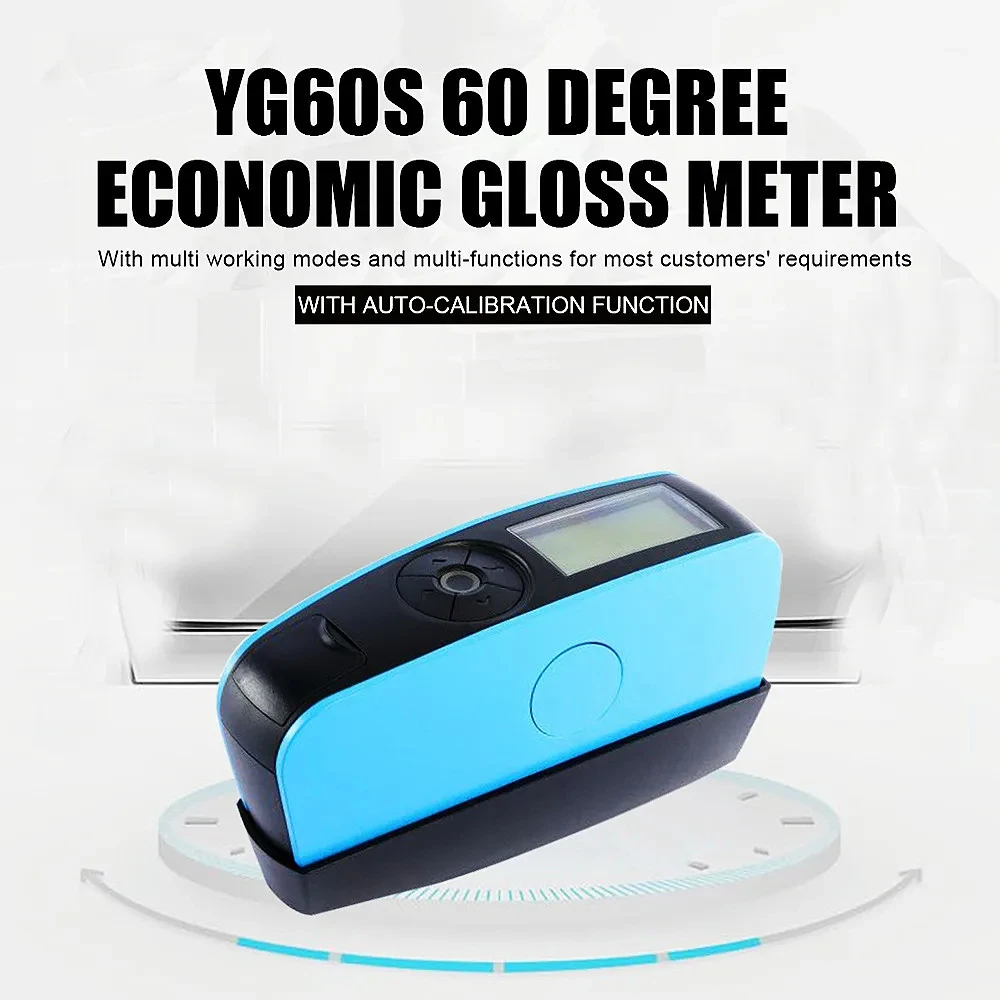 

3NH-YG60S Gloss Meter YG60 60 Degree 1000 Gu Glossy Test Equipment Paints Ink Ceramic Marble Tester Surface Cleaning Measure