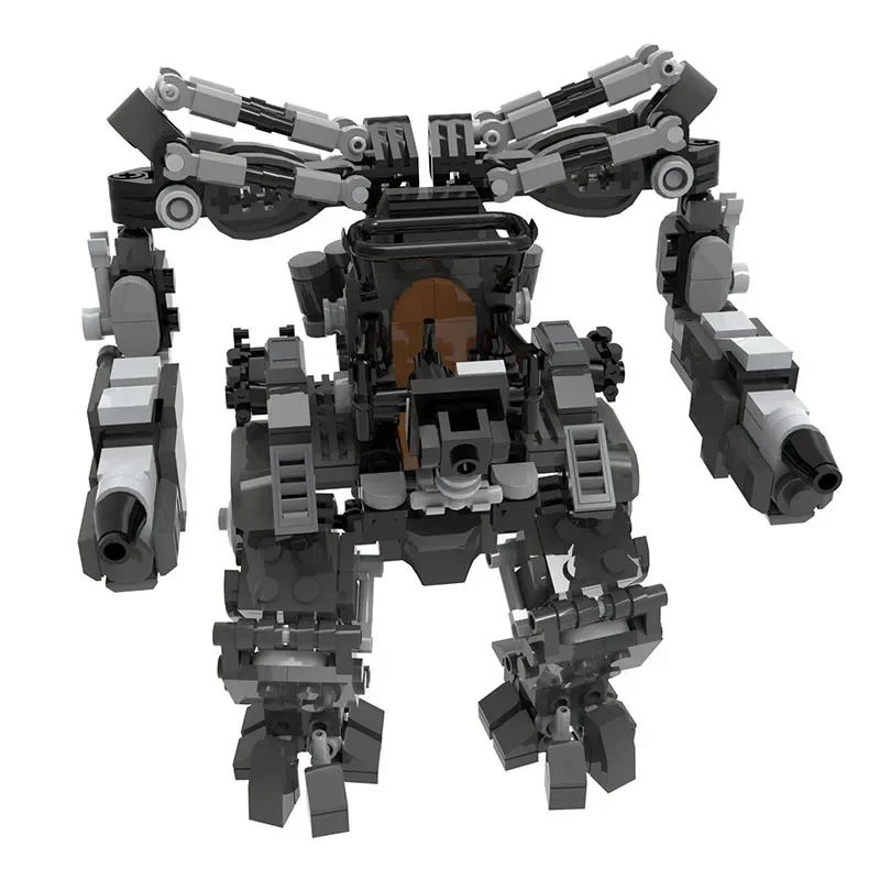 New MOC Sci-fi Movie Matrix APU Mech Robot Bricks Machine Monster Building Blocks Kit Toys For Children Birthday Gifts