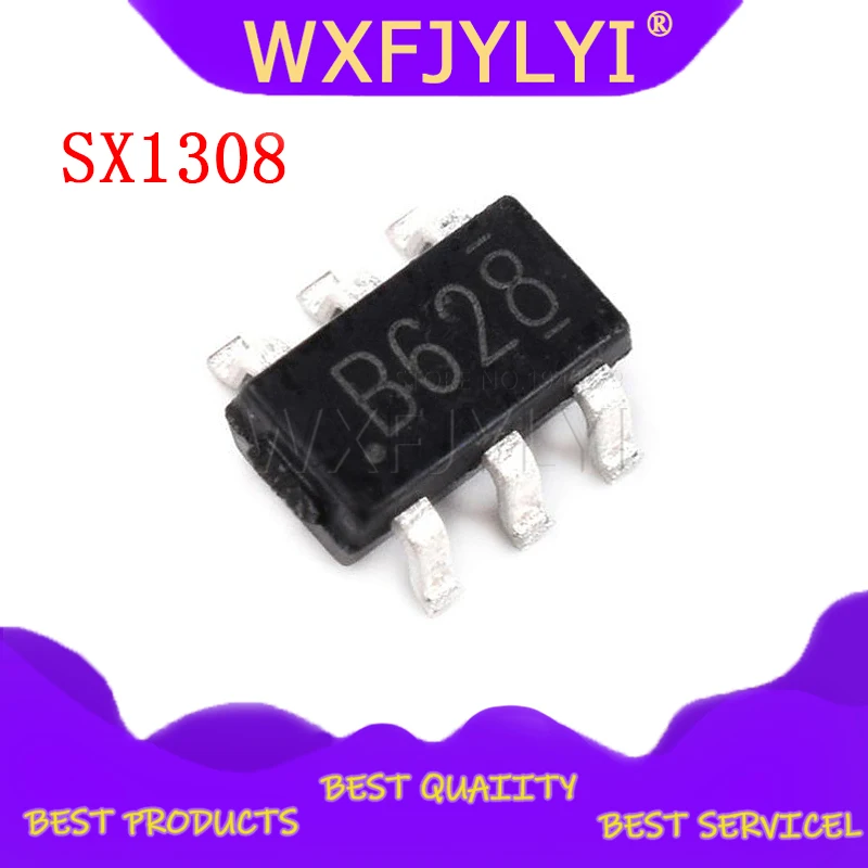 10PCS SX1308 SOT23-6 B628 2A 1308 SOT new original