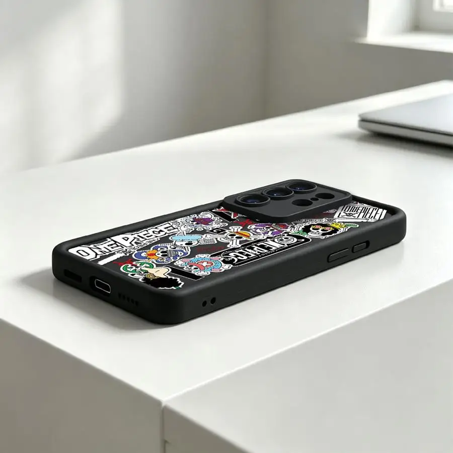 Case for Samsung Galaxy S26 S20 FE S23 S24 ultra S25 S21 S22 Plus Note 20 Ultra Phone Cover One Piece Logo view 5