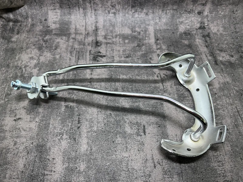 P1 Retro siodełko rowerowe 100% skórzane akcesoria do siodełek rowerowych metalowy stojak 4 kolory opcjonalnie 28*17.5cm — zdjęcie 4