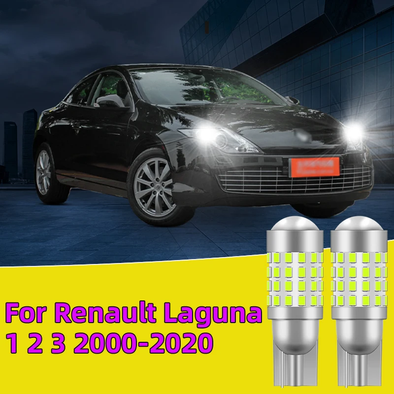 

2PCS For Renault Laguna 2000-2020 Clearance Lights side marker position Signal Lamp width light 12V24V Car T10 Led Traffic Bulb