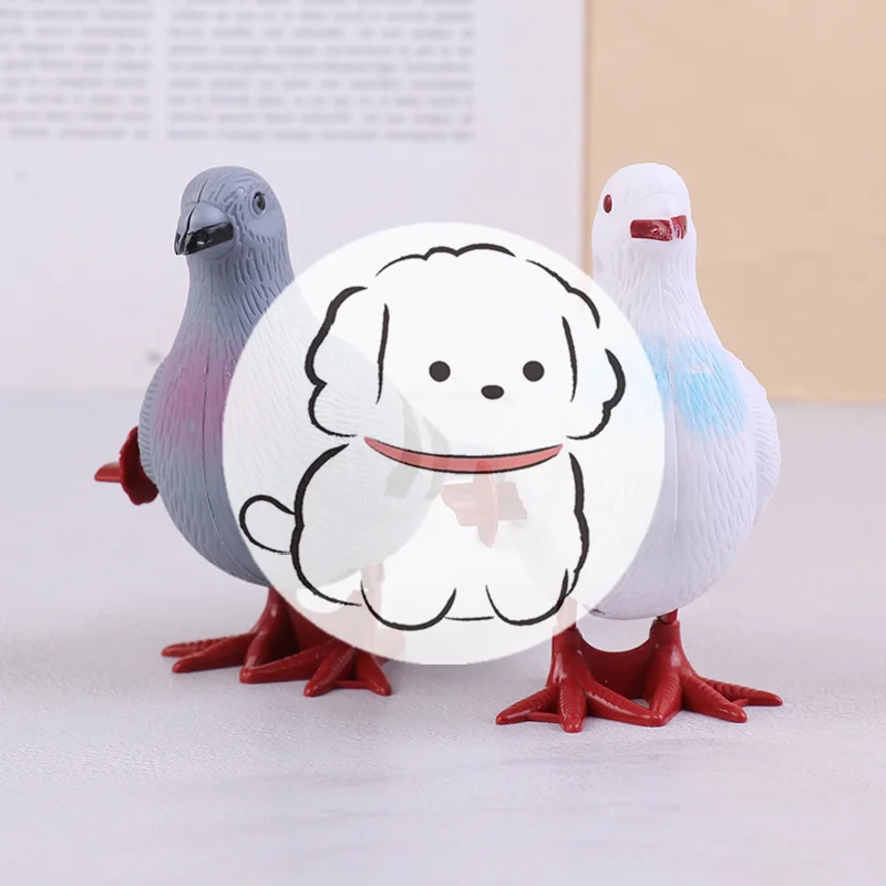 

1pcs Clockwork Jump Toys Cute Jumping Pigeon Clockwork Simulation Animal Jumping Animal Clockwork Toys For Kids Boys Girls Toys