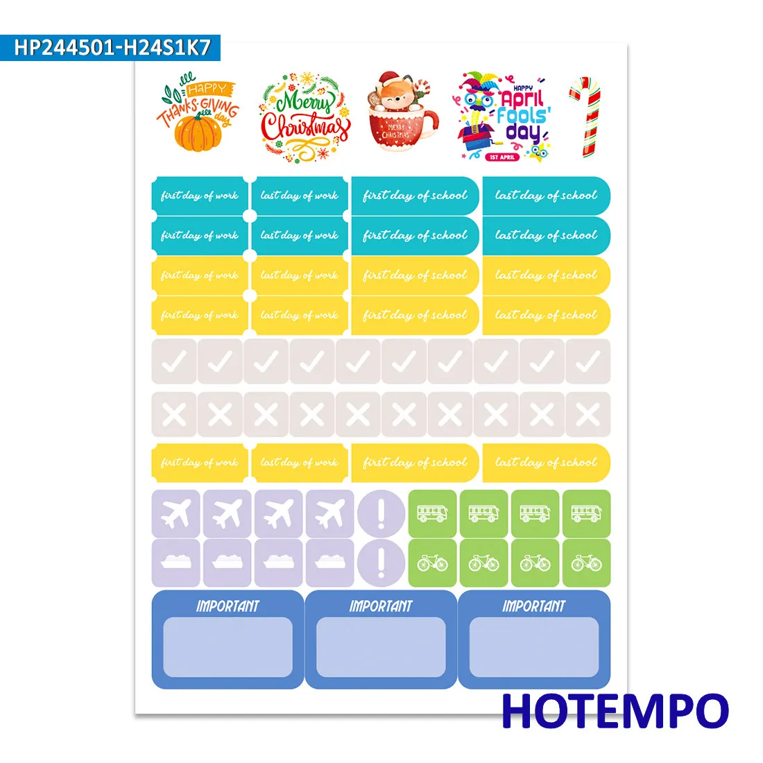 1700 Stück, Motivierendes Zeitplanungs-Stickerbuch, Agenda Tagebuch Notizen Reisen, Gewohnheits-Tracker, Planer Scrapbook, Lustige Aufkleber – Detail 4