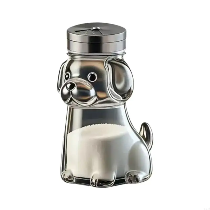 2025 New Clear Glass Salt Pepper Bottles With Tight Seal Lid To Keep Seasoning Freshing And Flavorful