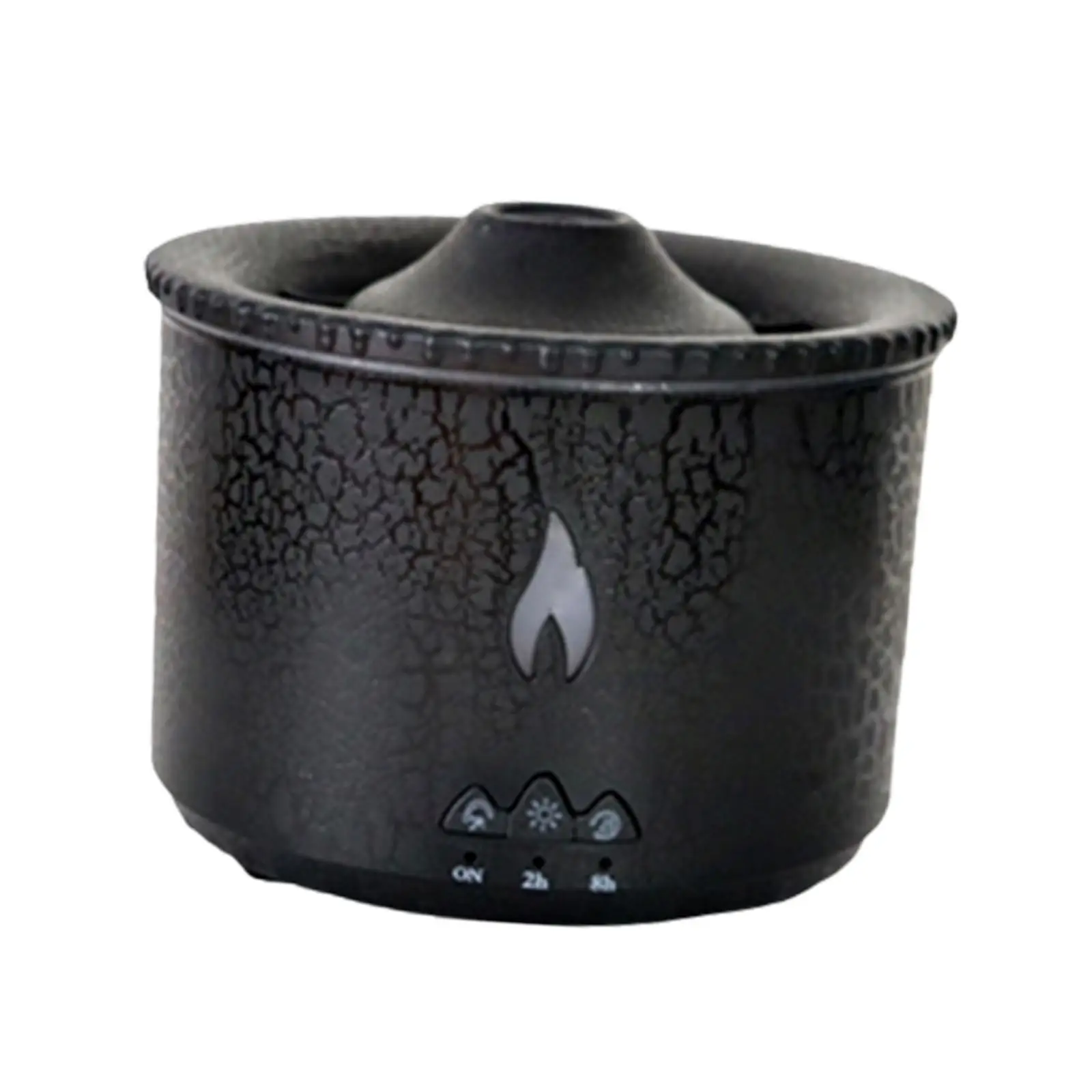 

Flame Air Humidifier LED Night Light with Flame Lamp 360ml Essential Oil Flame Diffuser for Bedroom Dorm Travel