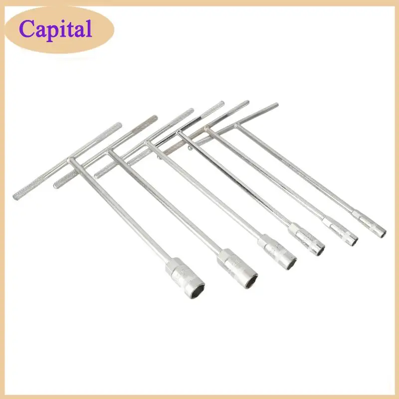 General motorcycle and electric vehicle mechanical equipment maintenance tool T-shaped hexagonal socket wrench
