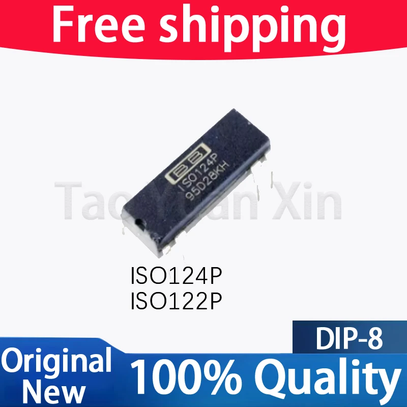 (1piece）100% New  ISO124P DIP-8 ISO124 ISO122P ISO122 IS0124 DIP8  Chipset