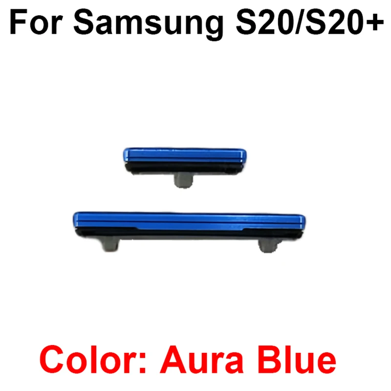 Phone Volume & Power Side button For Samsung Galaxy S20 Plus Ultra FE 5G G980 G985 G781B G988B Control up/down Volume Side keys