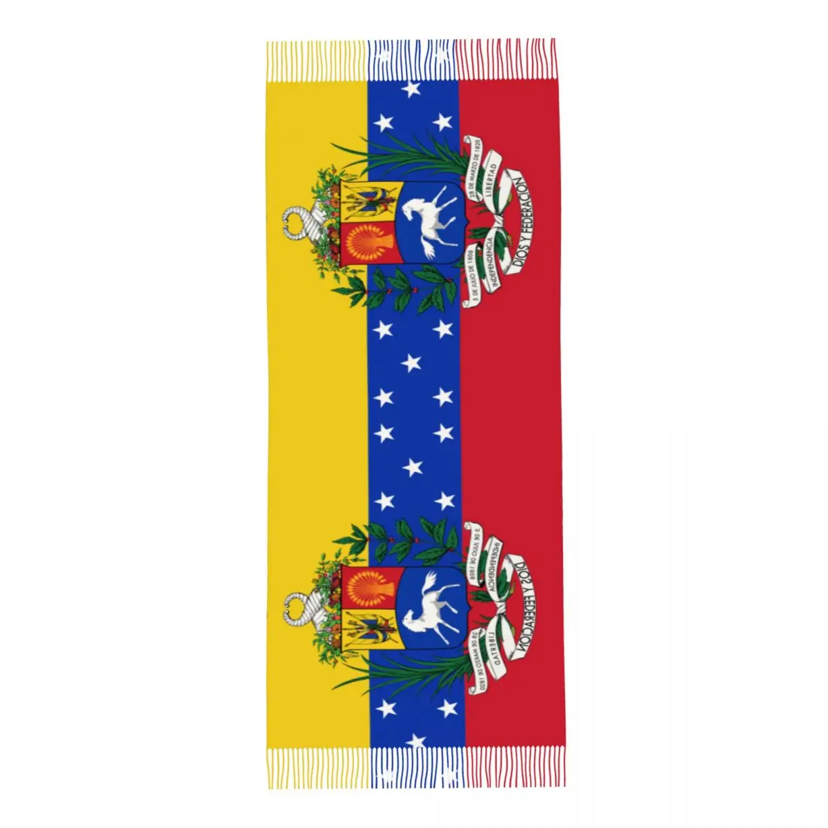 Flag Of Venezuela Scarf for Women Winter Fall Pashmina Shawl Wrap Venezuelan Large Shawl Scarf Ladies