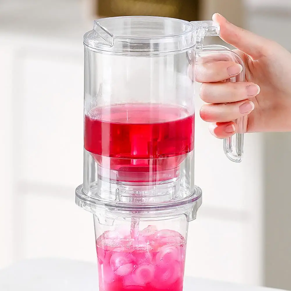 Taza infusora de té con tapa, filtro desmontable, tetera para preparar té sin amargor, vaso de gran capacidad a prueba de fugas para té de hojas sueltas
