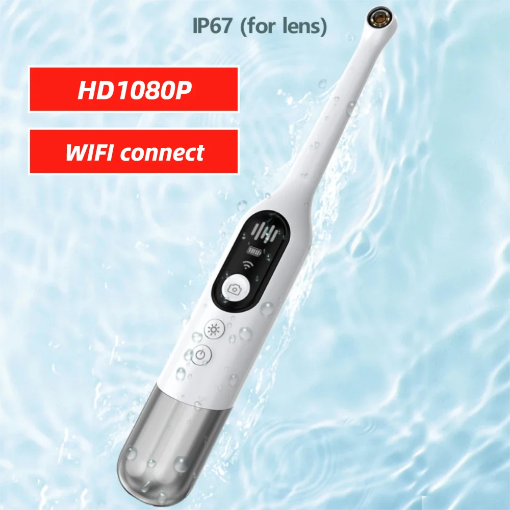 HD1080P WiFi Connection Phone Handheld Endoscope Camera IP67 Waterproof 8LED Skin Examination Camera Tool for iPhone and Android