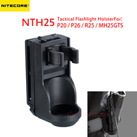 NITECORE NTH25 Holster Mount Holder for Flashlights MH25GTS R25 P26 P20 P20UV Duty Belt Hunting Original Professional Accessory