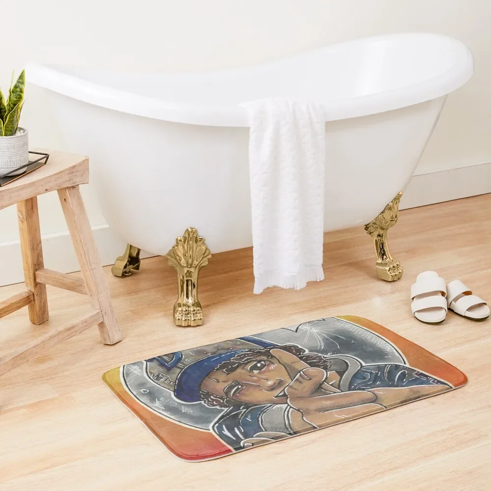 the-walking-dead-clementine-bang-bath-mat-carpet-for-shower-bathroom-accessory-mat