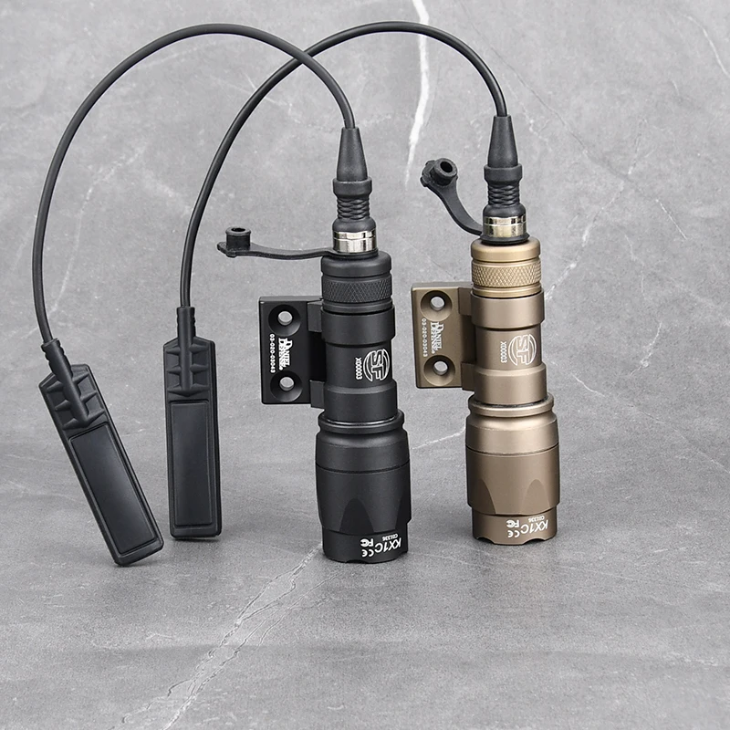 WADSN M300 Flashlight SMRM Mount For MLOK KEYMOD Tactical White LED Light M300A Airsoft Hunting Lamp Fit 20mm System