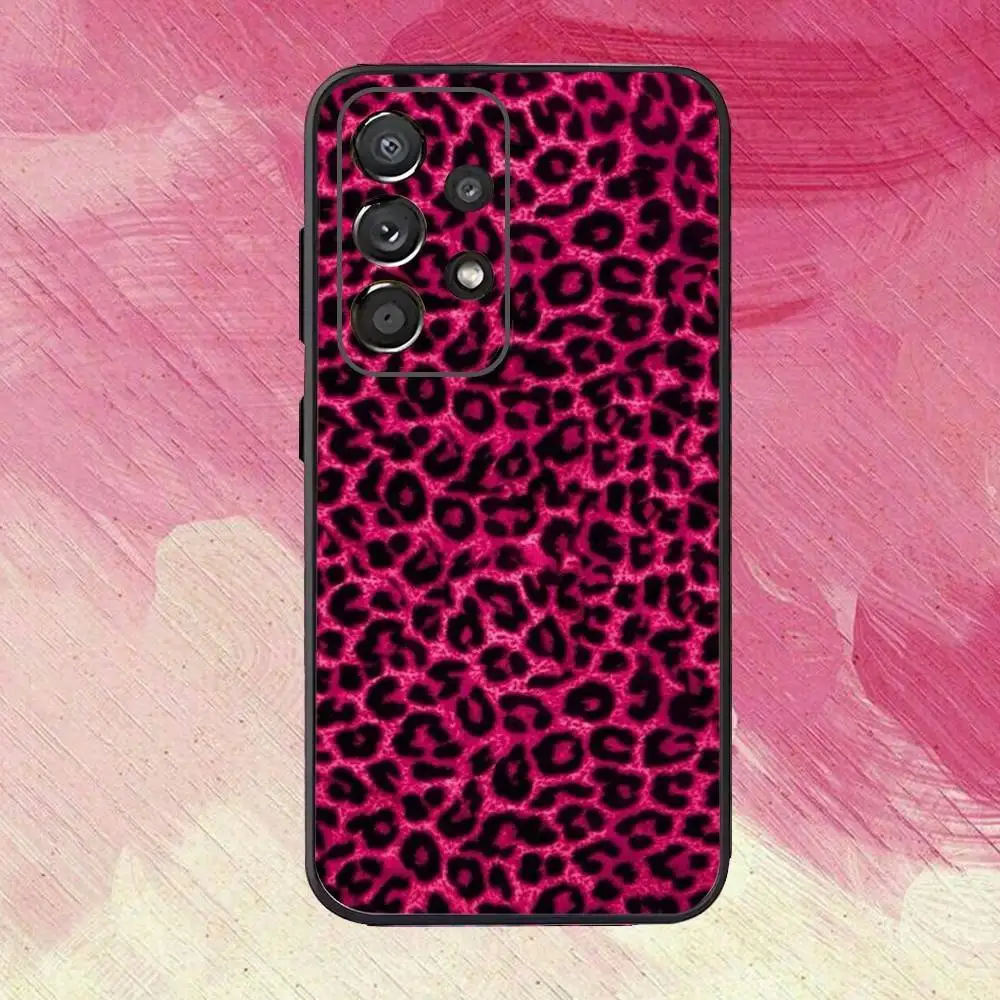 Чехол для телефона с принтом L-Leopard G-Graphic для Samsung S25, S24, S21, S22, S23, S30, Ultra, S20, Plus, Fe, Lite, Note, 10,9,5G, черный чехол