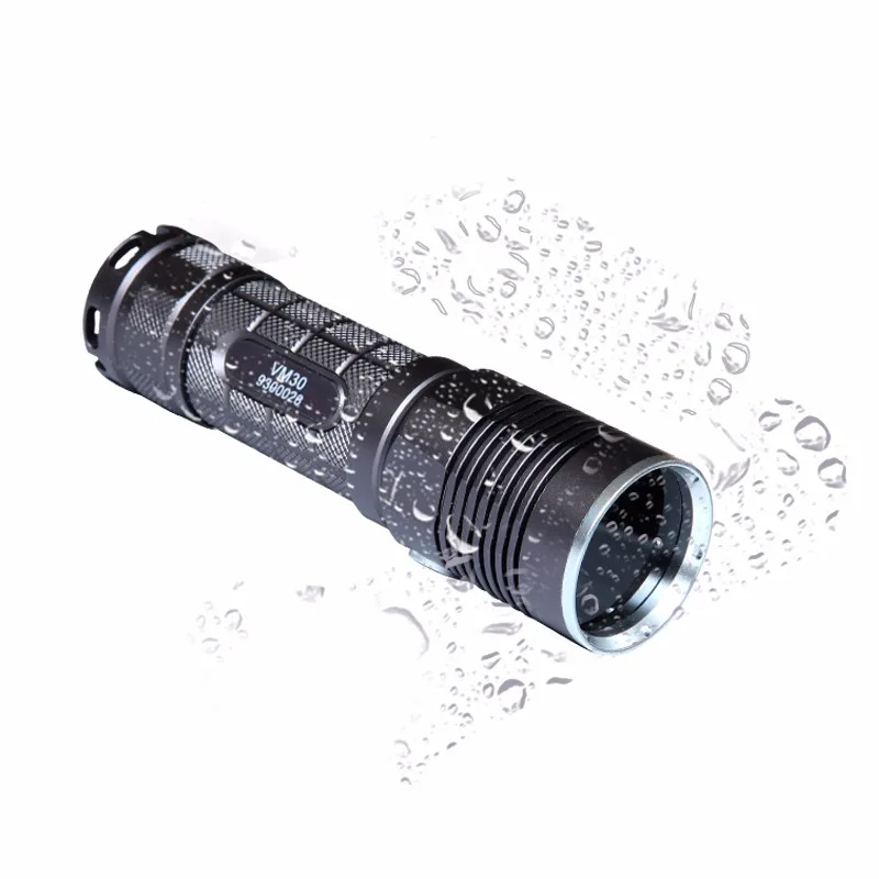 VM30 Handheld Waterproof NDT LED UV Inspection Flashlight for Oil and Gas Pipeline Detection