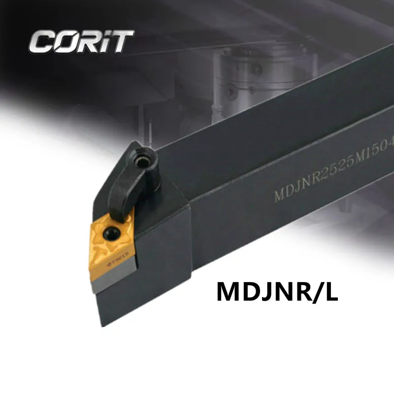 CORIT MDJNR/L External Turning Tool Holder CNC Lathe Turning Bar MDJNR1616H11 MDJNR2020K11 with Carbide Insert DNMG1104 DNMG1504