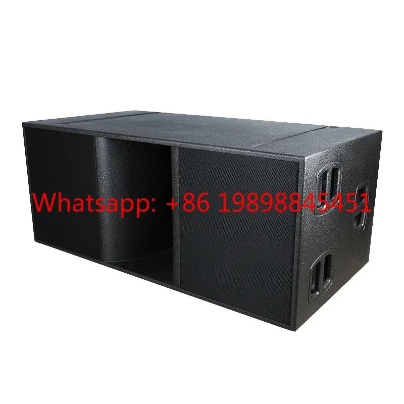 A28 3000W Dual 18 Inch Neodymium Birch Cabinet Subwoofer