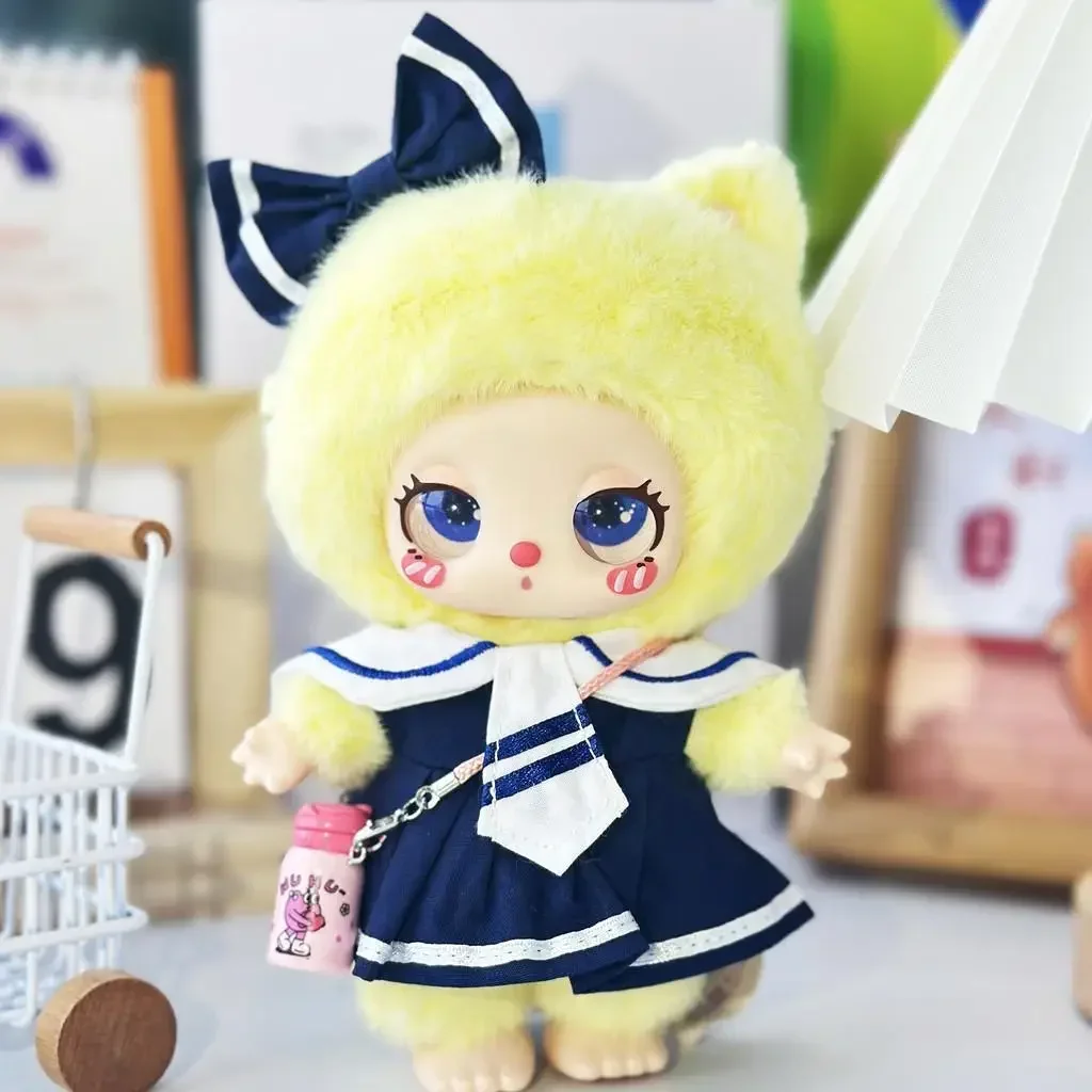 ملابس الدمية الصغيرة لتزيين ملابس Liila Lucky Cat Idol فستان جميل ملابس صغيرة