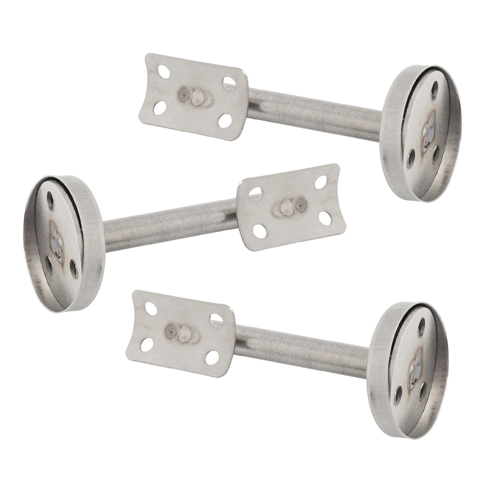 Home Improvement Adjustable Stair Support Handrail Bracket Silver Residential Use Robust Design Secure Fixation