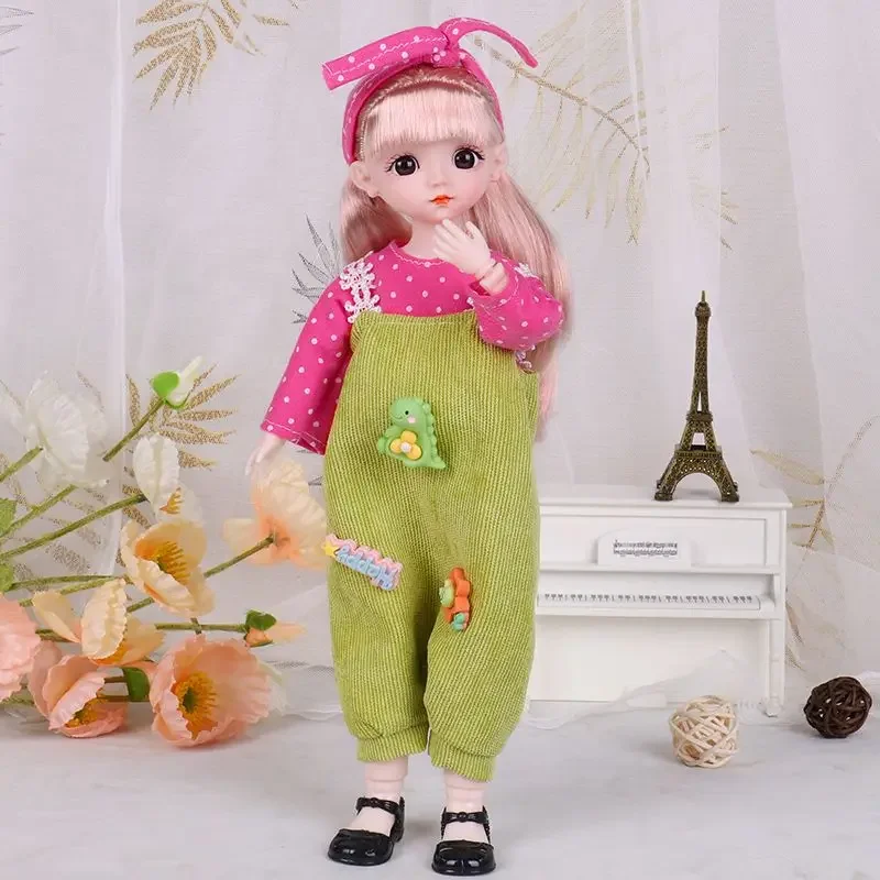 30cm Lolita Dress Doll 1/6 Dressing Up Ball Joint Toy  Princesses Children's Play Bjd Doll Full Set Make Up Dolls for Girls