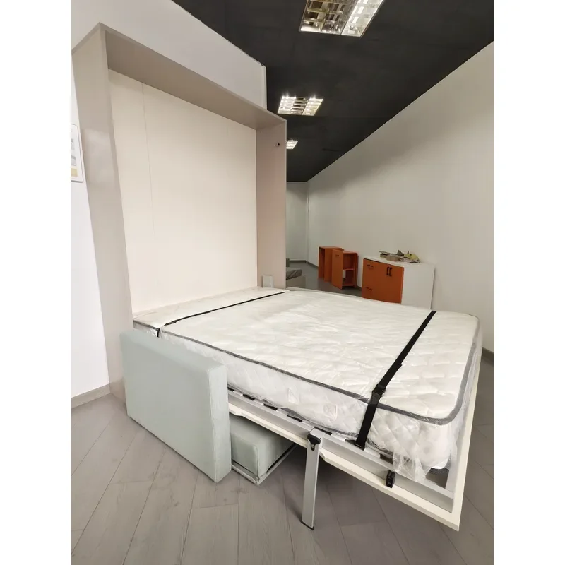 Vertical Murphy Bed Frame Rugged Space Saving Sofa Mechanism Hardware Premium Upholstered Wall Bed Kit