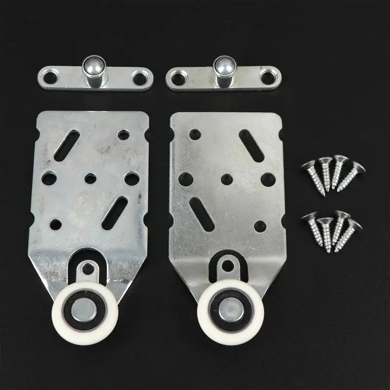 1Set TL01AB Hanging Sliding Door Wheel Door Up-Down Moving Wheel Furniture Hardware Accessories