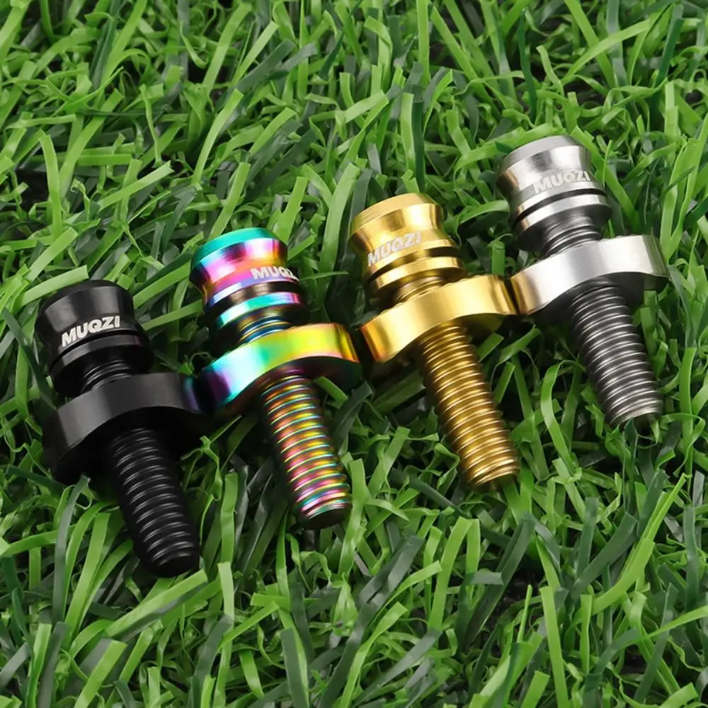 

Титановый сплав, крепежный винт для переднего колеса велосипеда, дугообразные сверхлегкие крепежные винты для рамы велосипеда, полумесяц, цветная шайба