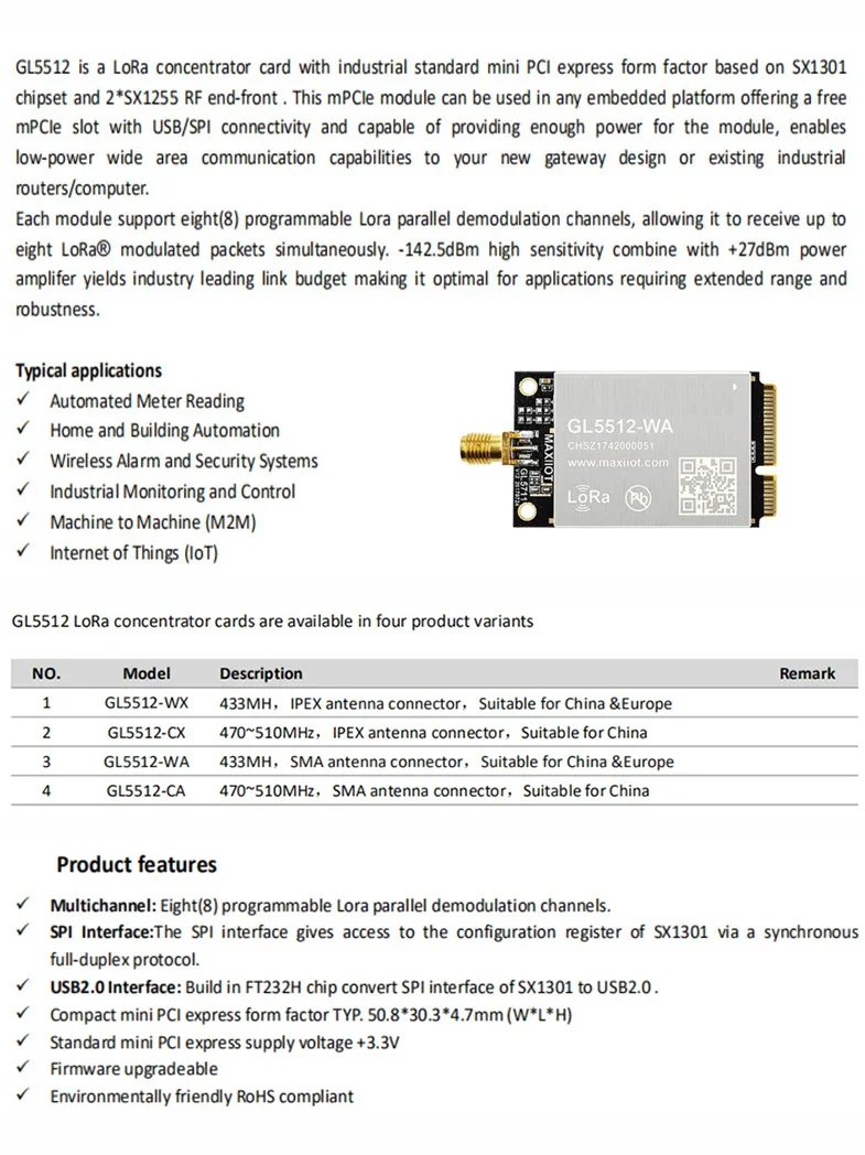 أحدث وحدة بوابة Lorawan لعام 2024 وحدة تردد الراديو 470 ~ 510 ميجا هرتز مع استقبال لاسلكي خارق عالي الحساسية #3